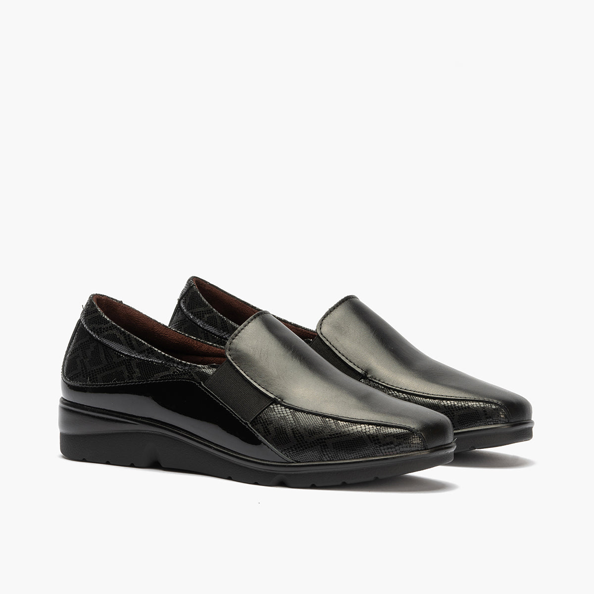 Mocassins Pieris Noirs 5304 Pitillos Femmes Nouvelle collection automne hiver 2023