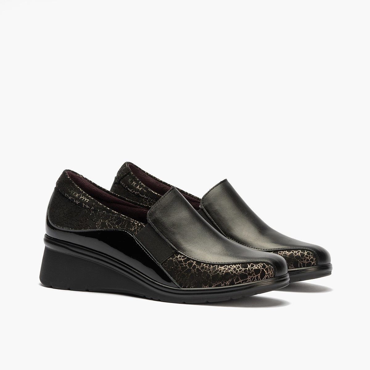 Mocassins Photinia Noirs 5323 Pitillos Femmes Nouvelle collection automne hiver 2023