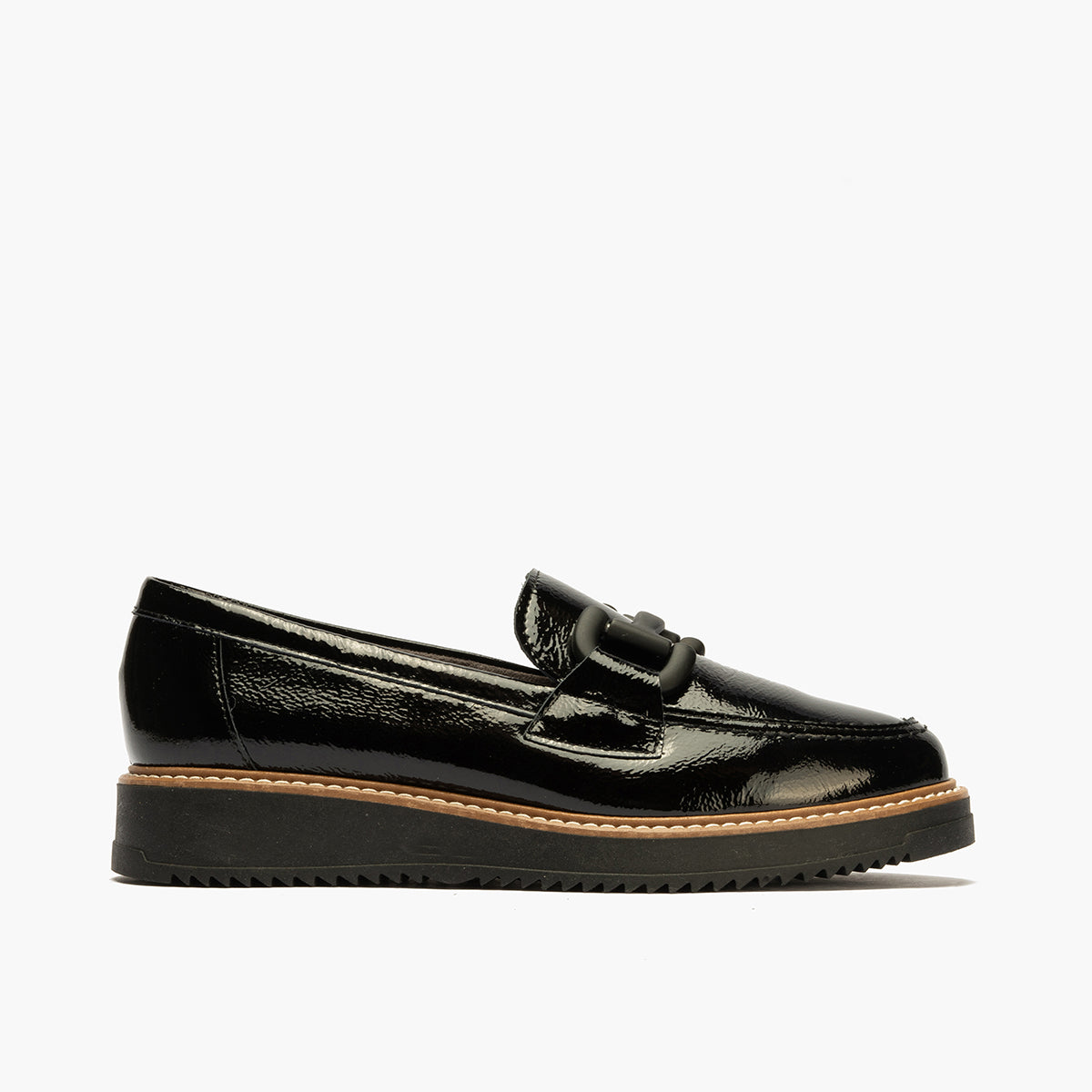 Zwarte Torreya-loafers