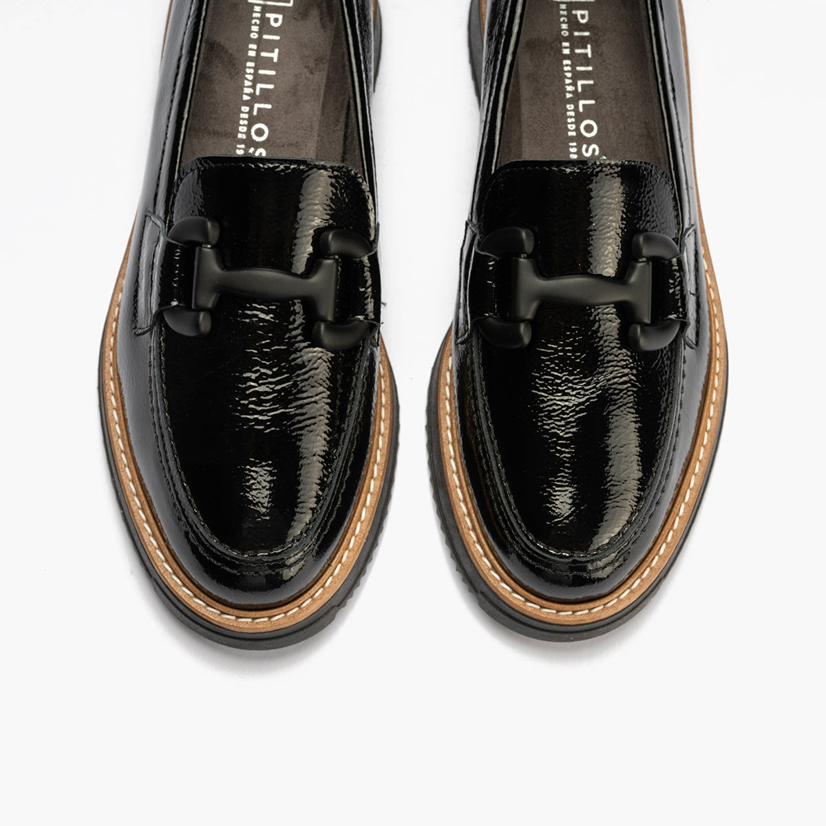 Zwarte Torreya-loafers