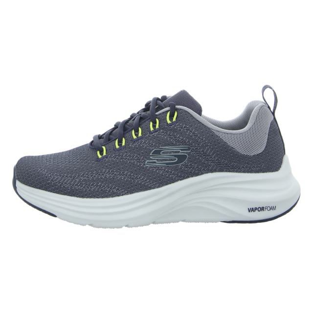 Baskets Vapor Foam Bleues Chaussures hommes Marque Skechers Nouvelle Collection Printemps été 2024 Magasins Chaussures Belgique Liège Grivegnée Ans Namur
