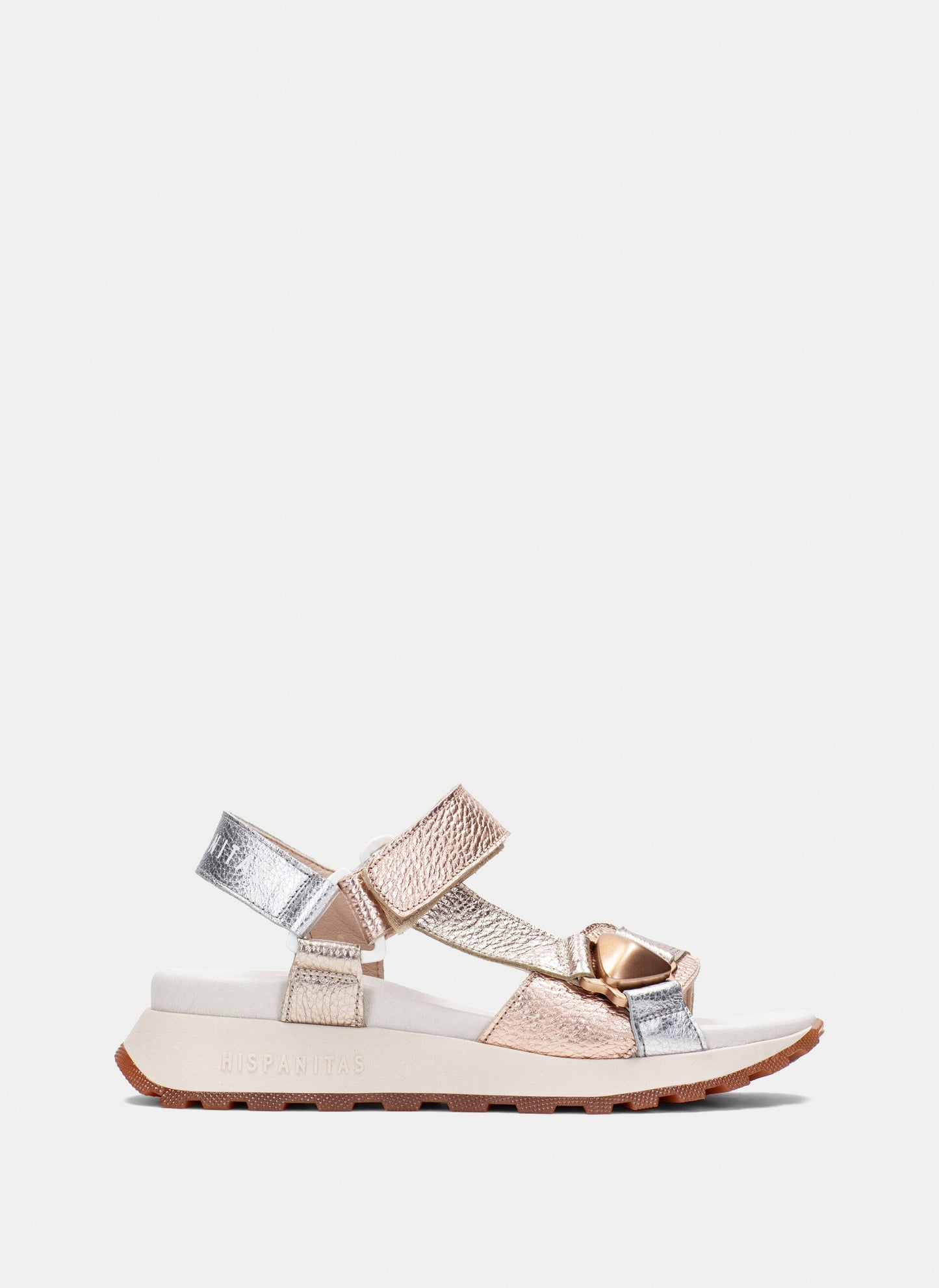 Sandales Roxana Argentées article CHV253896 Marque Hispanitas Chaussures Femmes Magasin Belgique Liège Grivegnée Ans Namur Eupen Nouvelle Collection Printemps été 2025