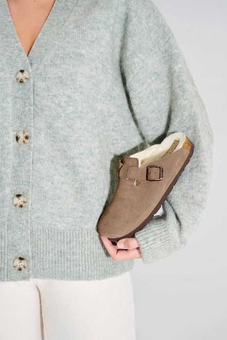 Gemberbeige pantoffels