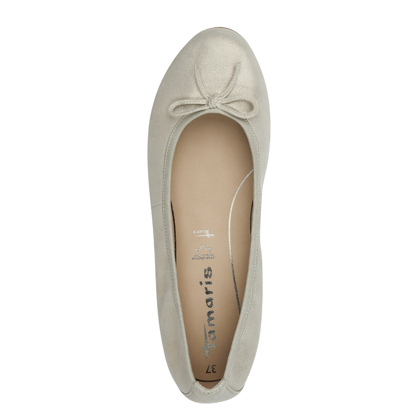 Beige Hyères-ballerina's