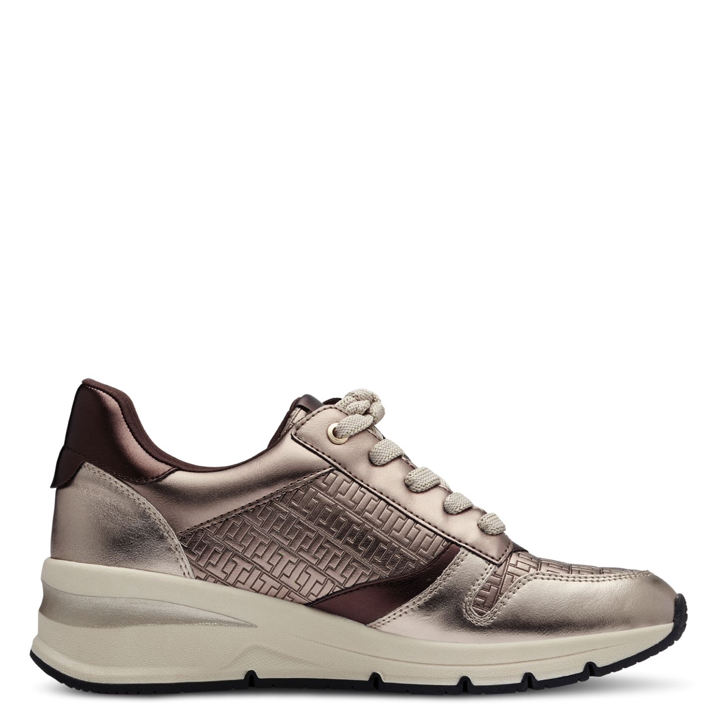 Tirana bronzen sneakers
