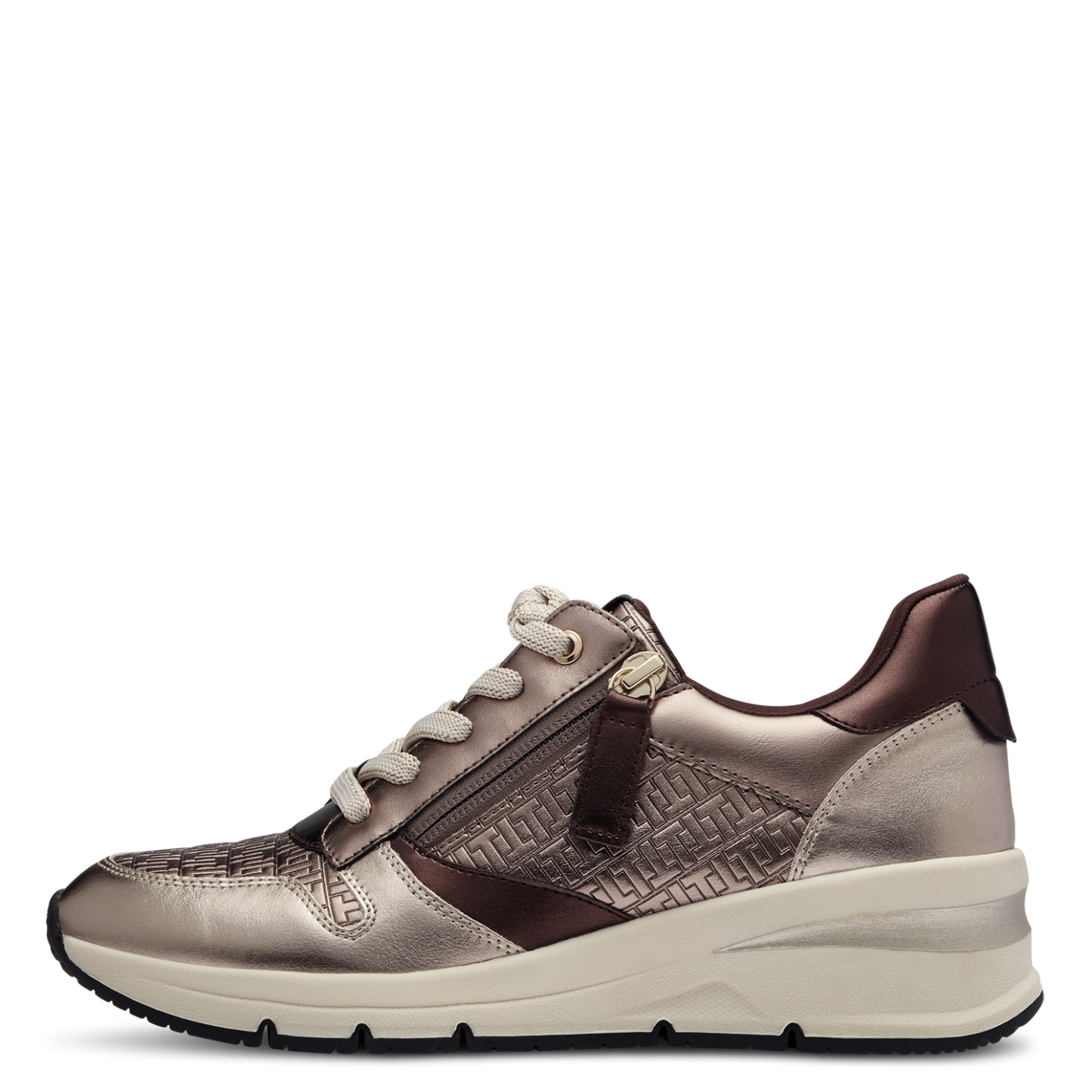 Tirana bronzen sneakers