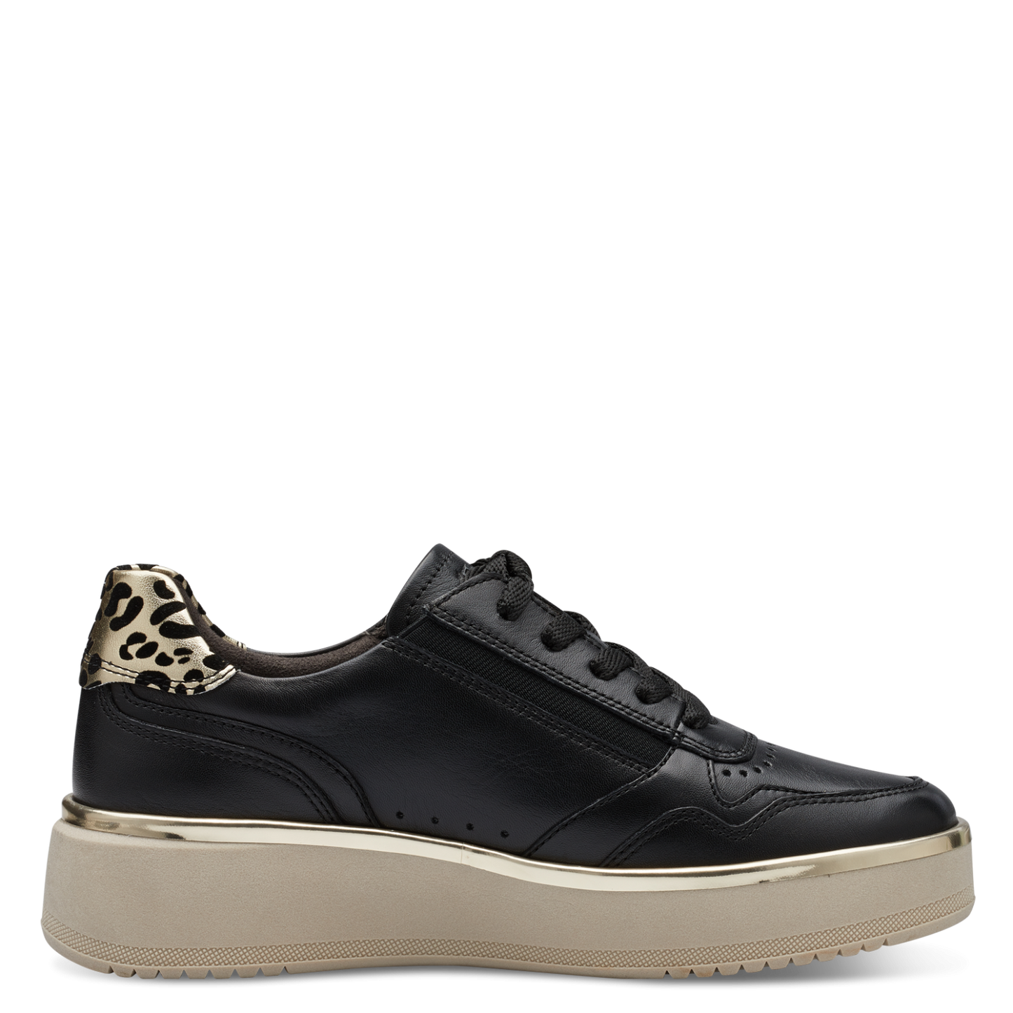 Zwarte Bourdaine-sneakers