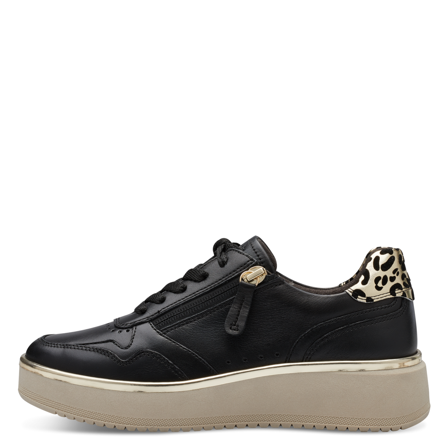 Zwarte Bourdaine-sneakers