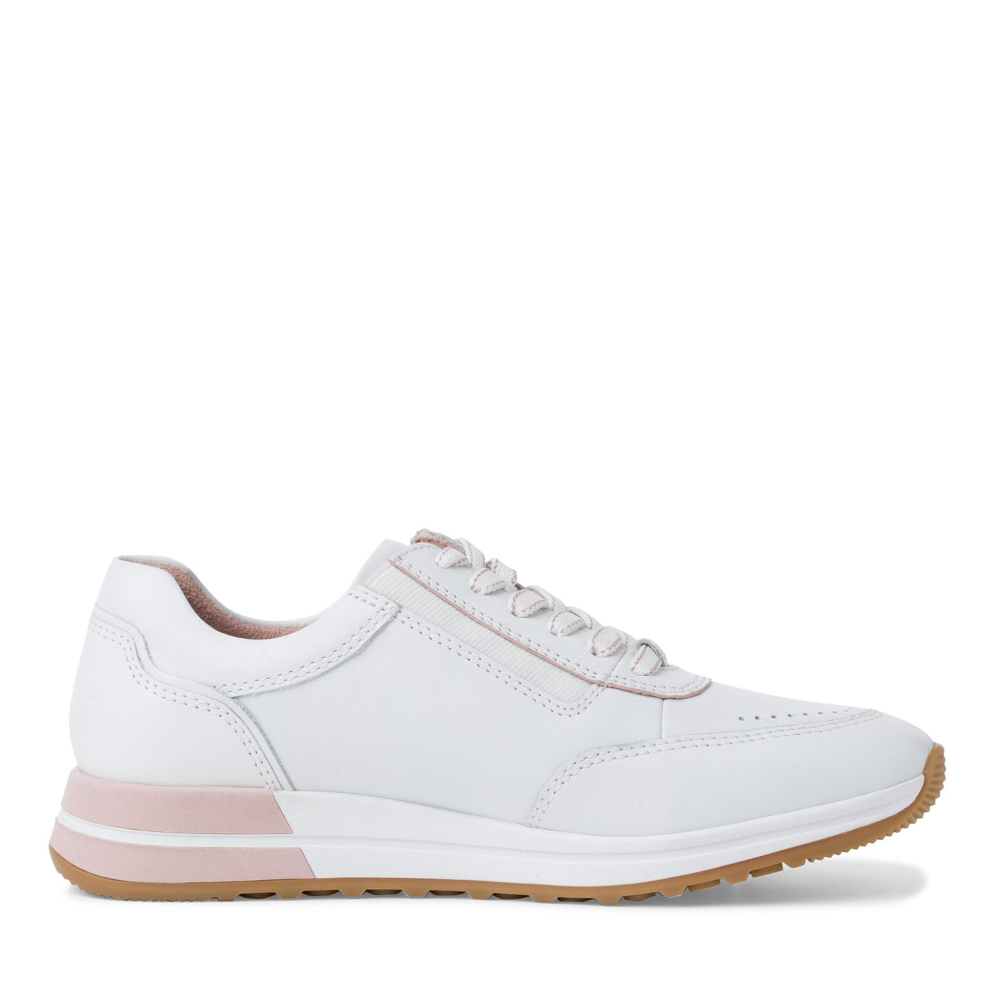 Witte anemoonsneakers