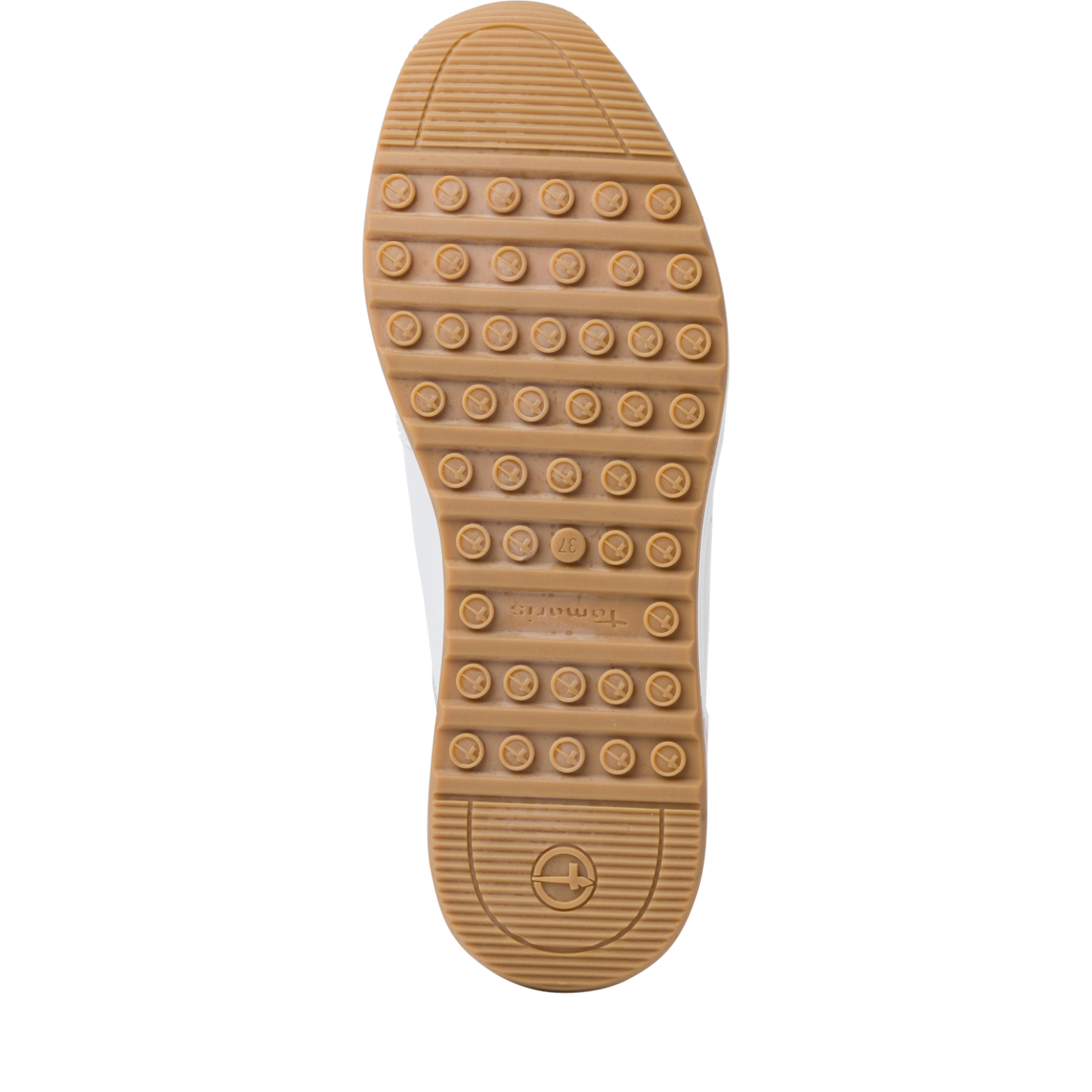 Witte anemoonsneakers