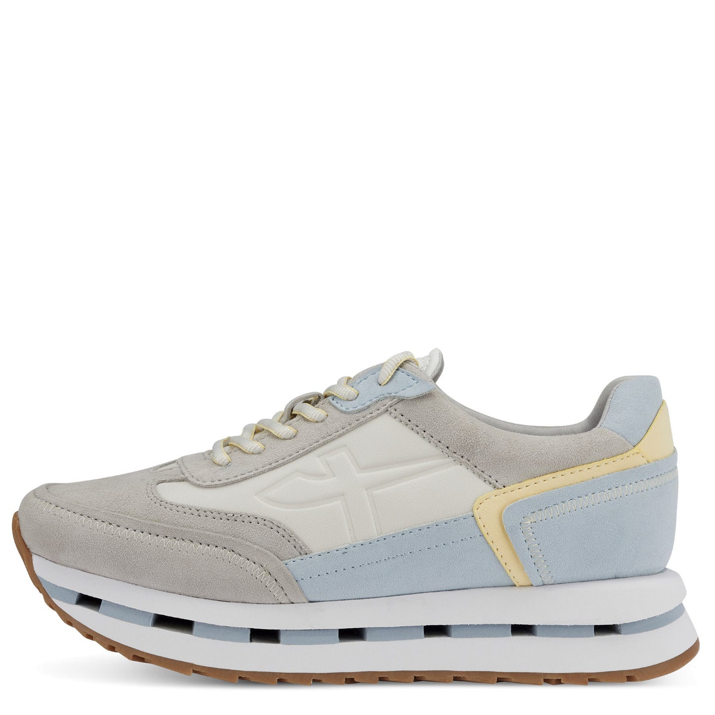 Blaue Antibes-Turnschuhe