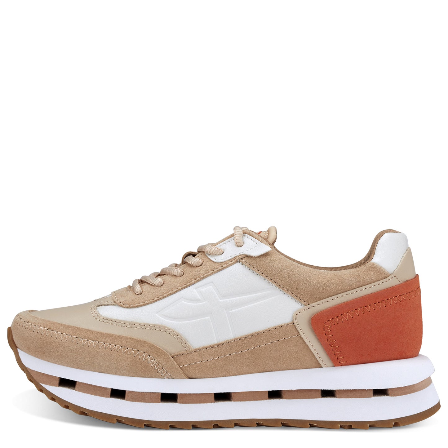 Beige Antibes-sneakers