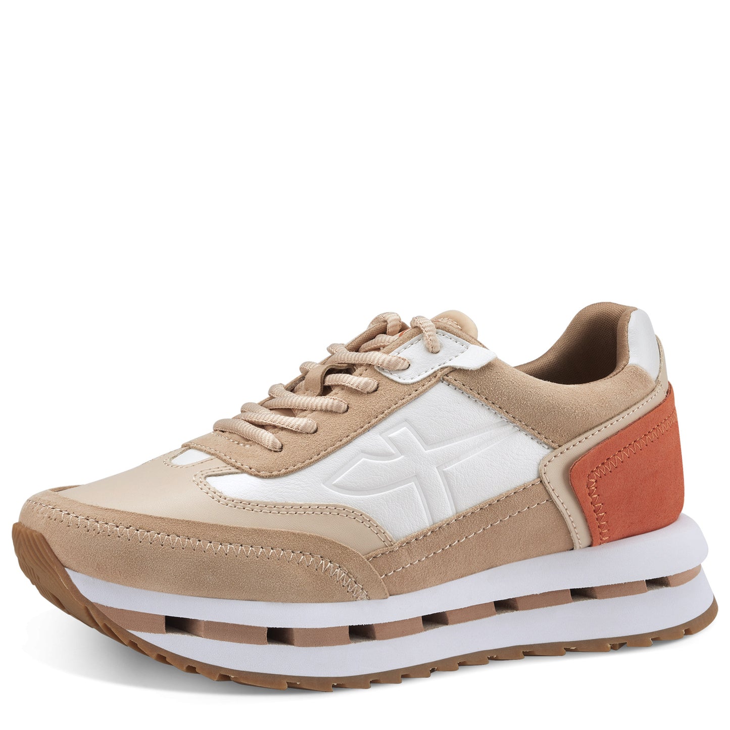 Beige Antibes-sneakers