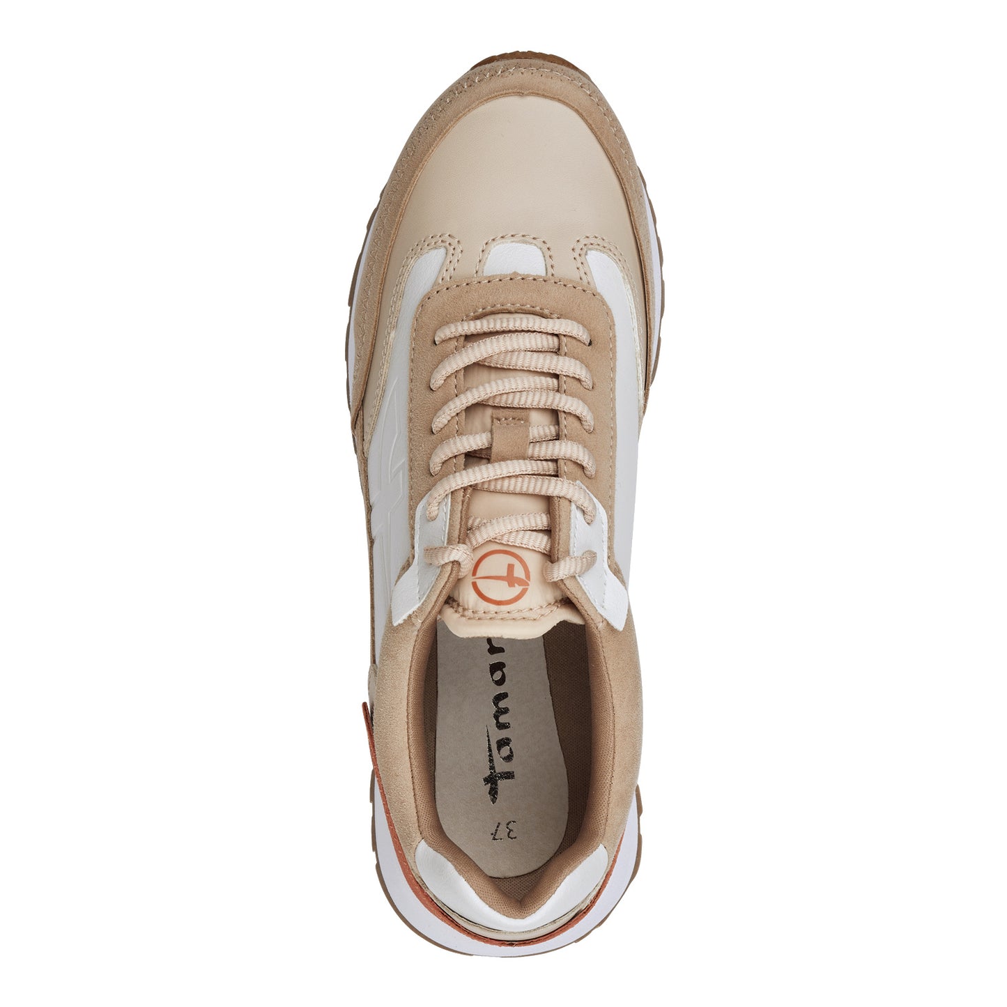 Beige Antibes-sneakers