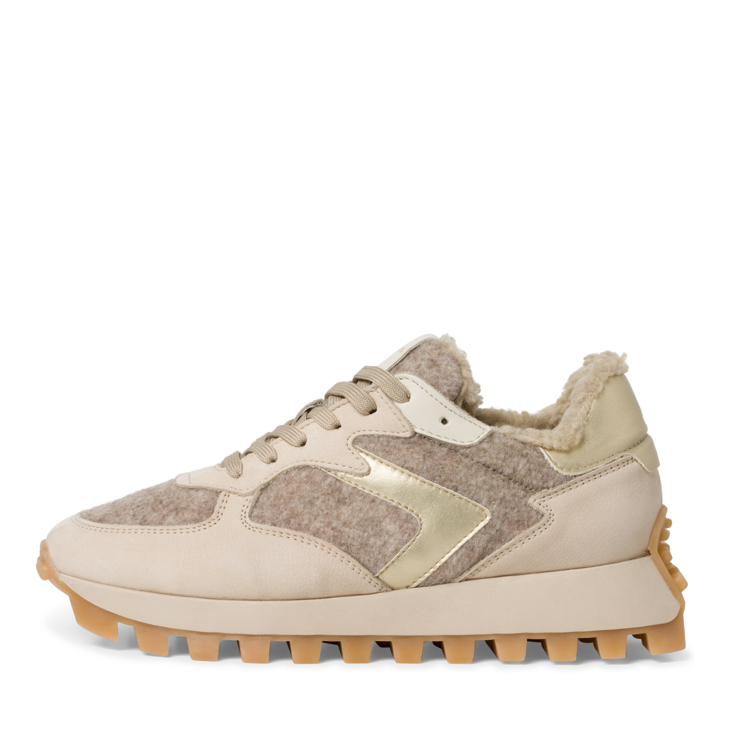Beige Cannes-sneakers