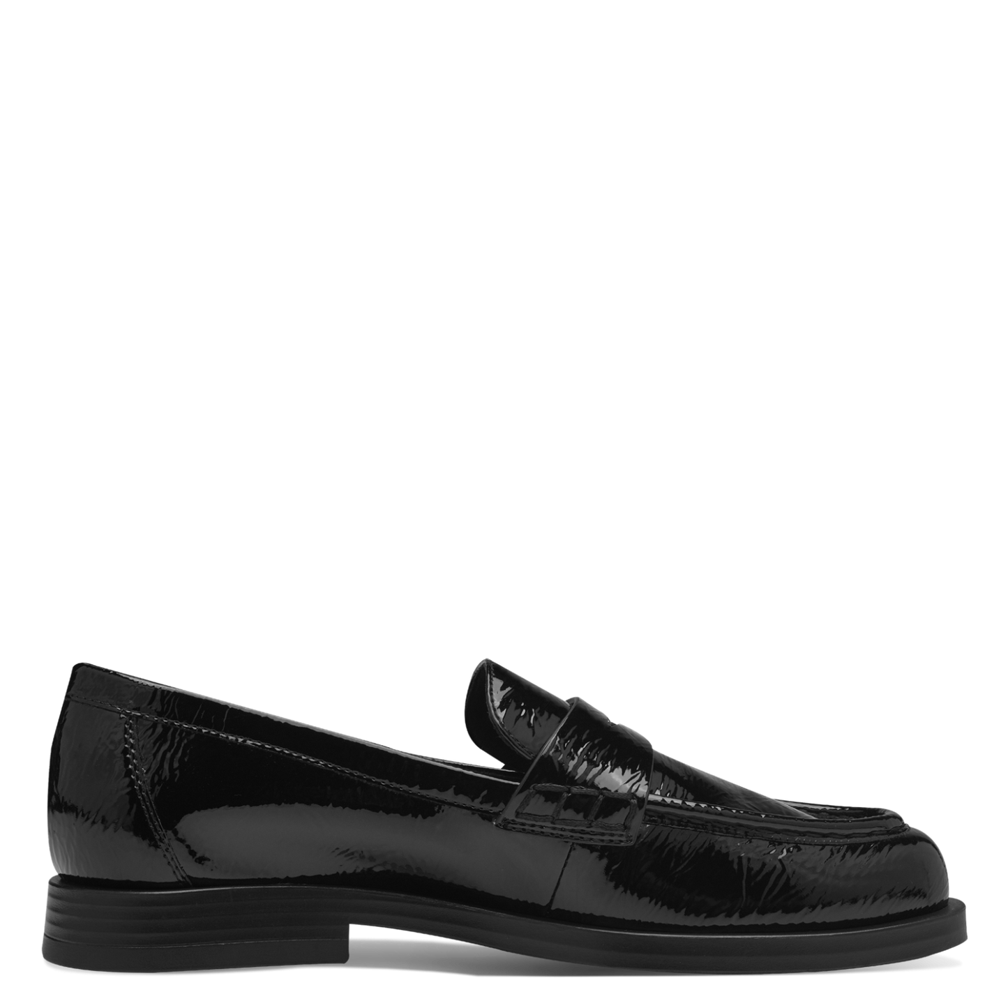Zwart eiken loafers