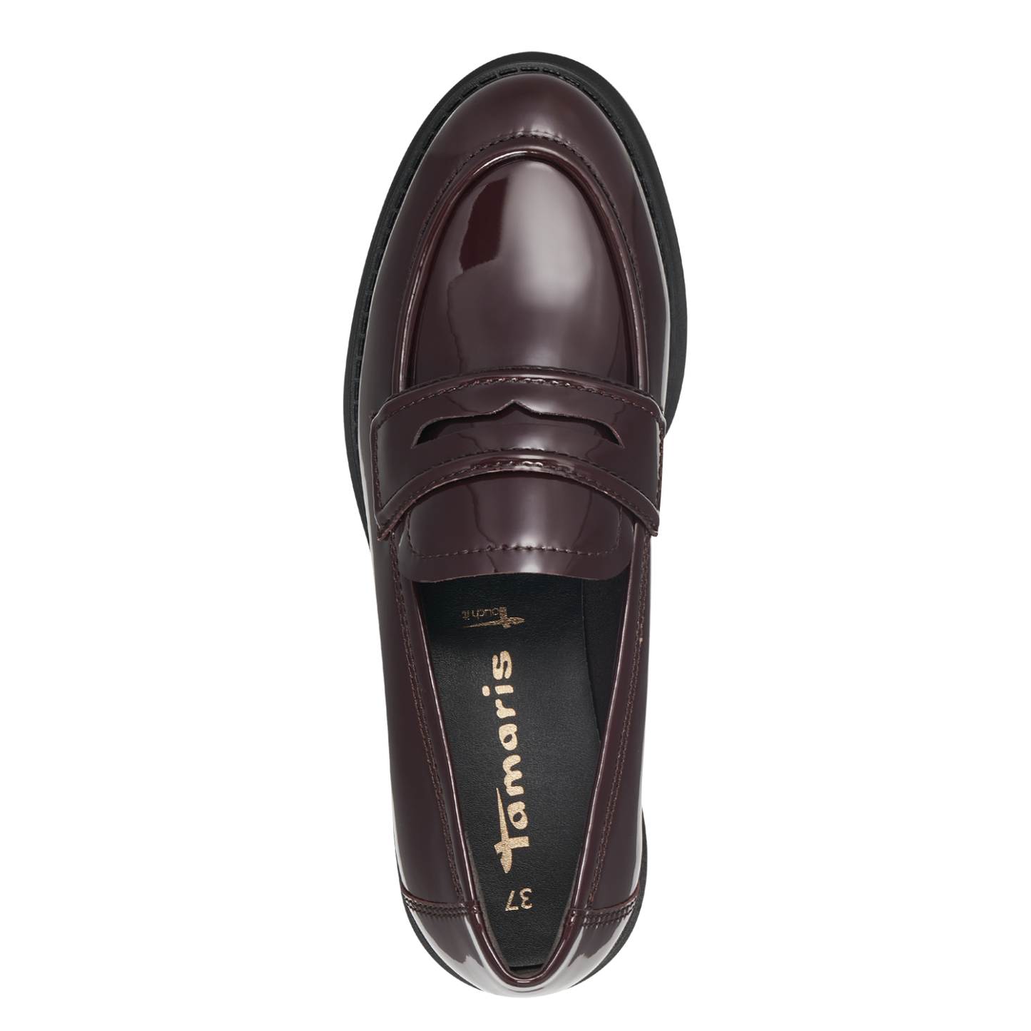 Cormier bordeauxrode loafers
