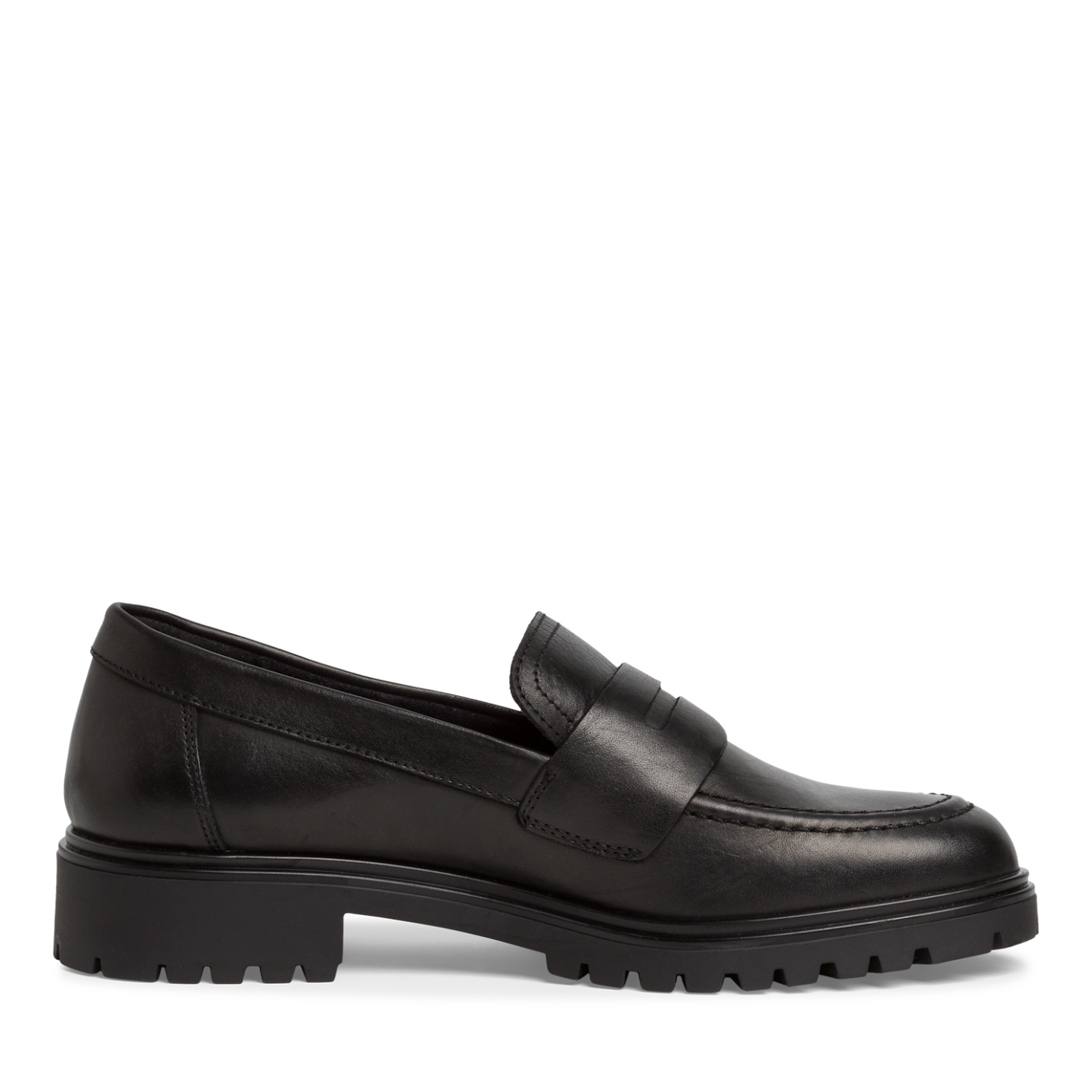 Zwarte cipresloafers