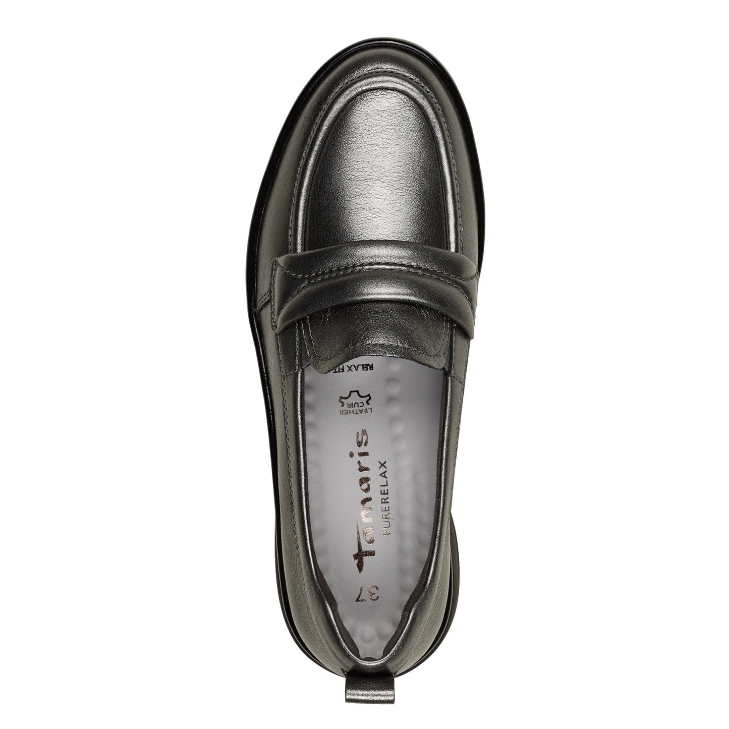 Filao zilveren mocassins