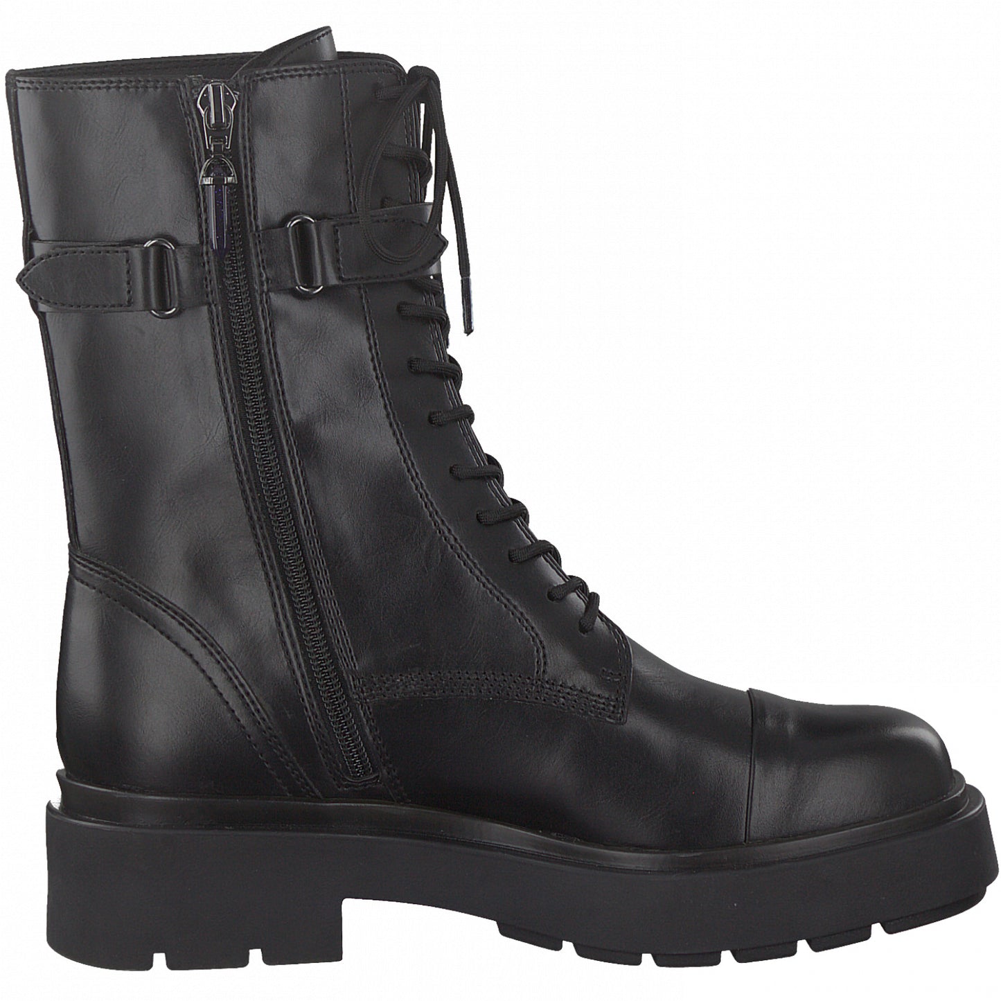 Schwarze Drobak-Stiefel