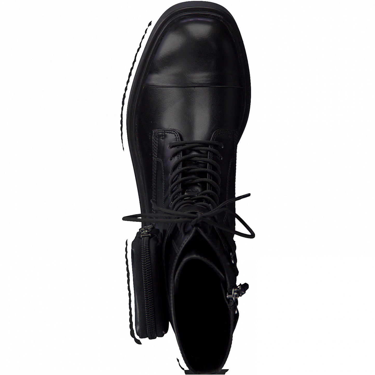 Schwarze Drobak-Stiefel
