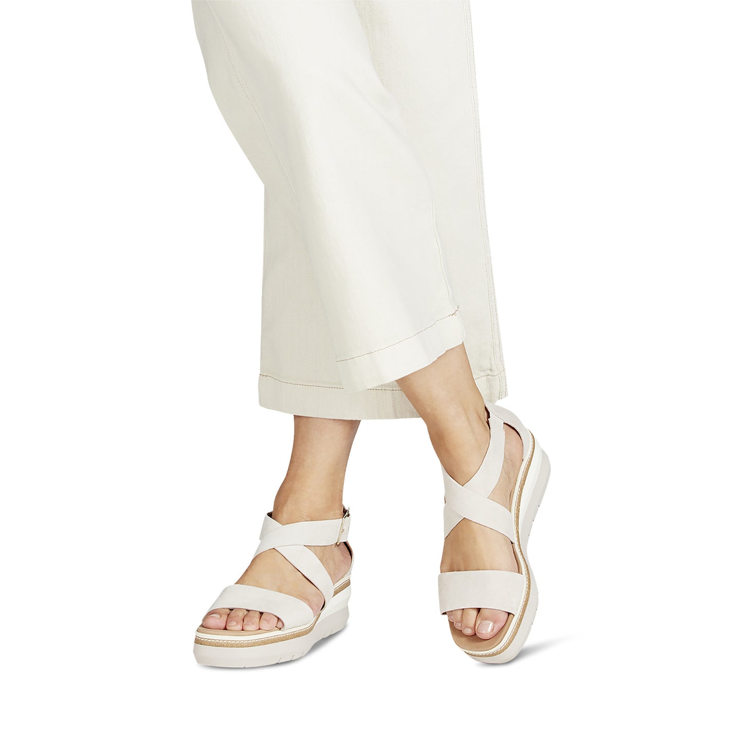 Beige Brisbane-sandalen