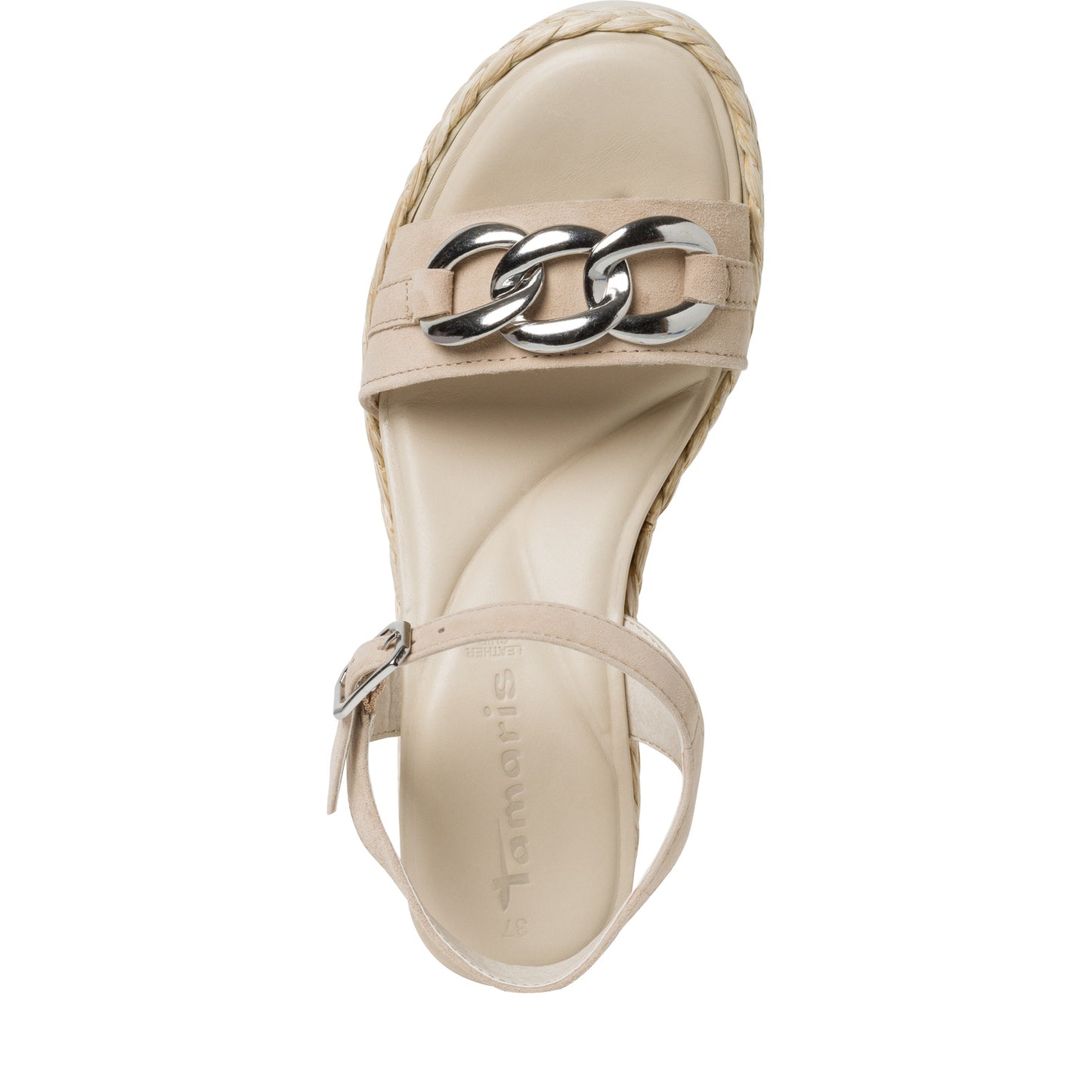 Beige fayence sandalen