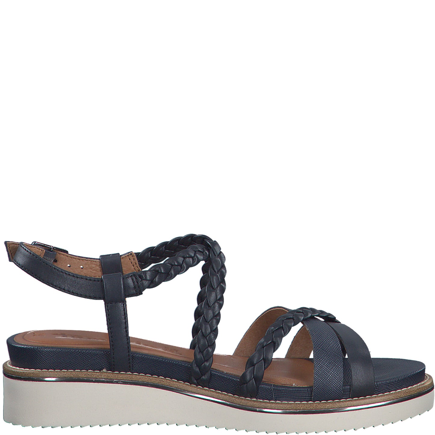 Blaue Cairns-Sandalen