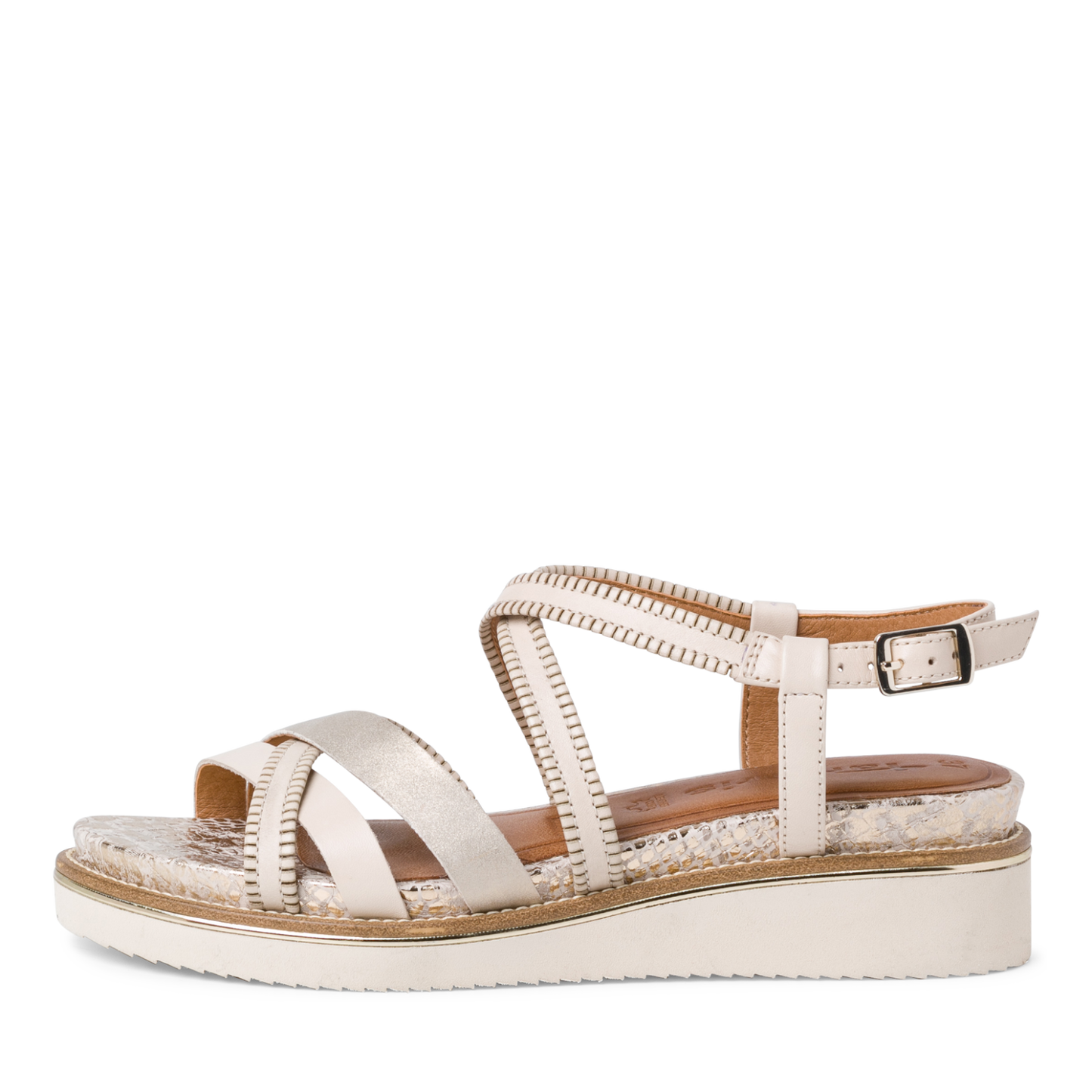 Gecombineerde beige Cairns sandalen