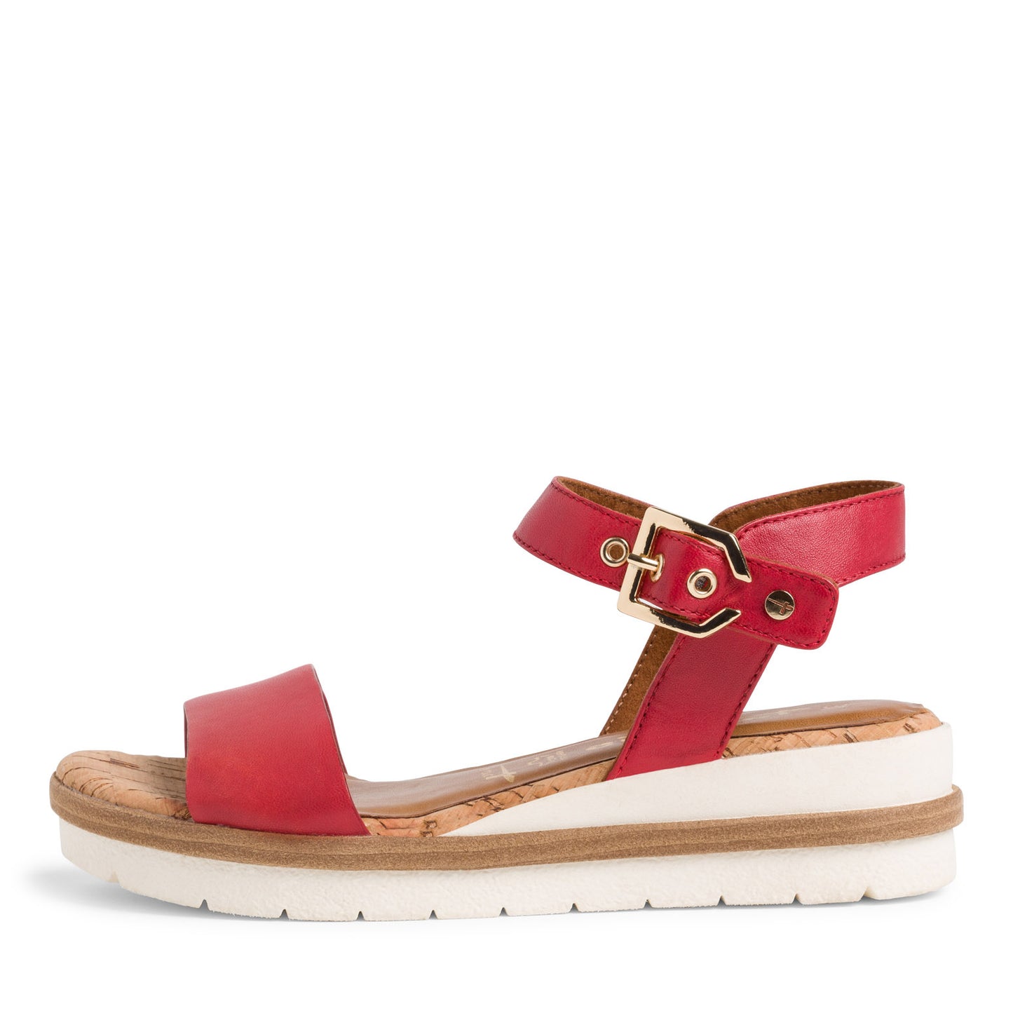 Rote Bangkok-Sandalen