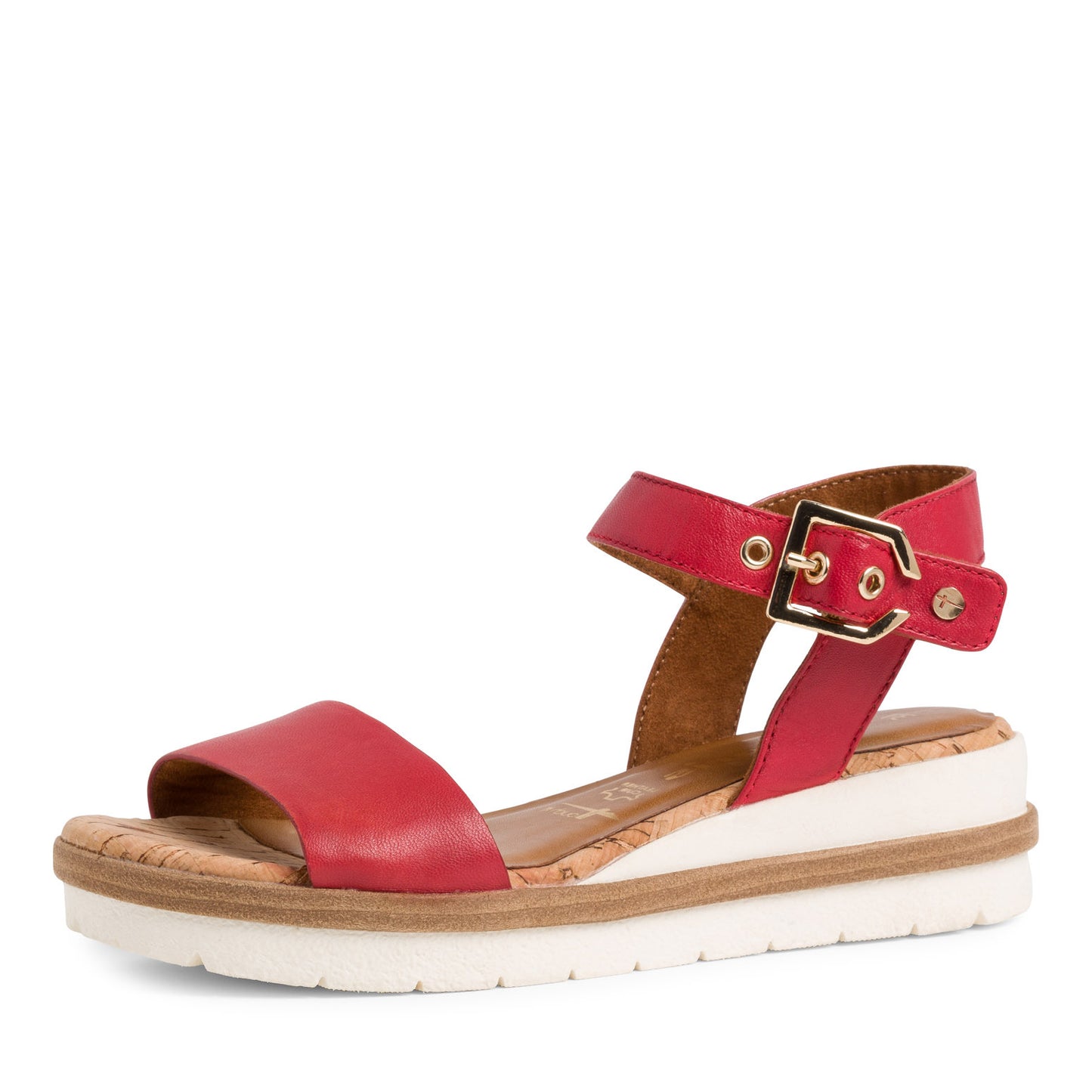 Rote Bangkok-Sandalen