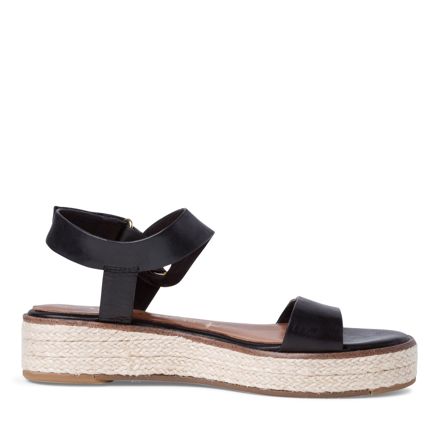 Schwarze Brüsseler Sandalen