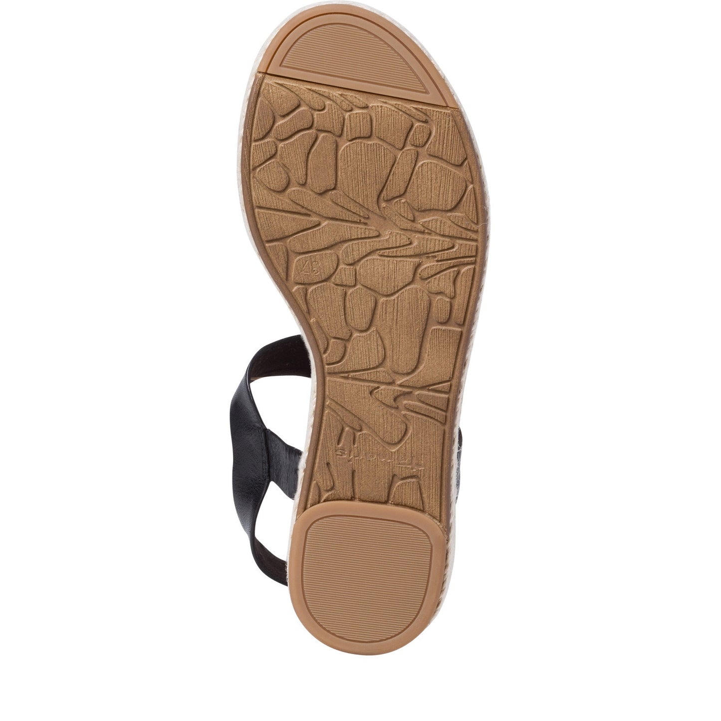 Schwarze Brüsseler Sandalen