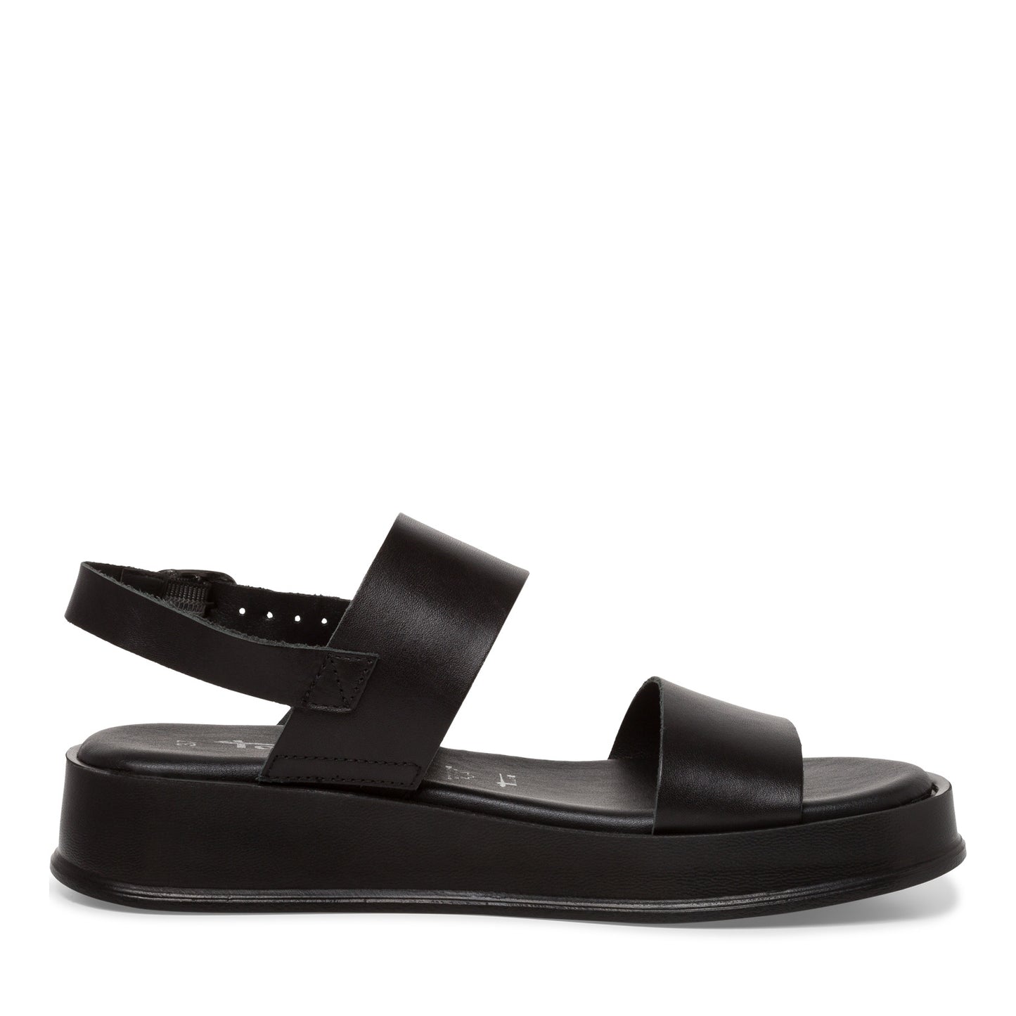 Schwarze Var-Sandalen