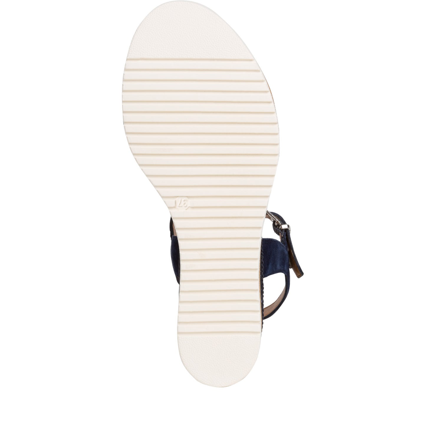 Blaue Budapester Sandalen