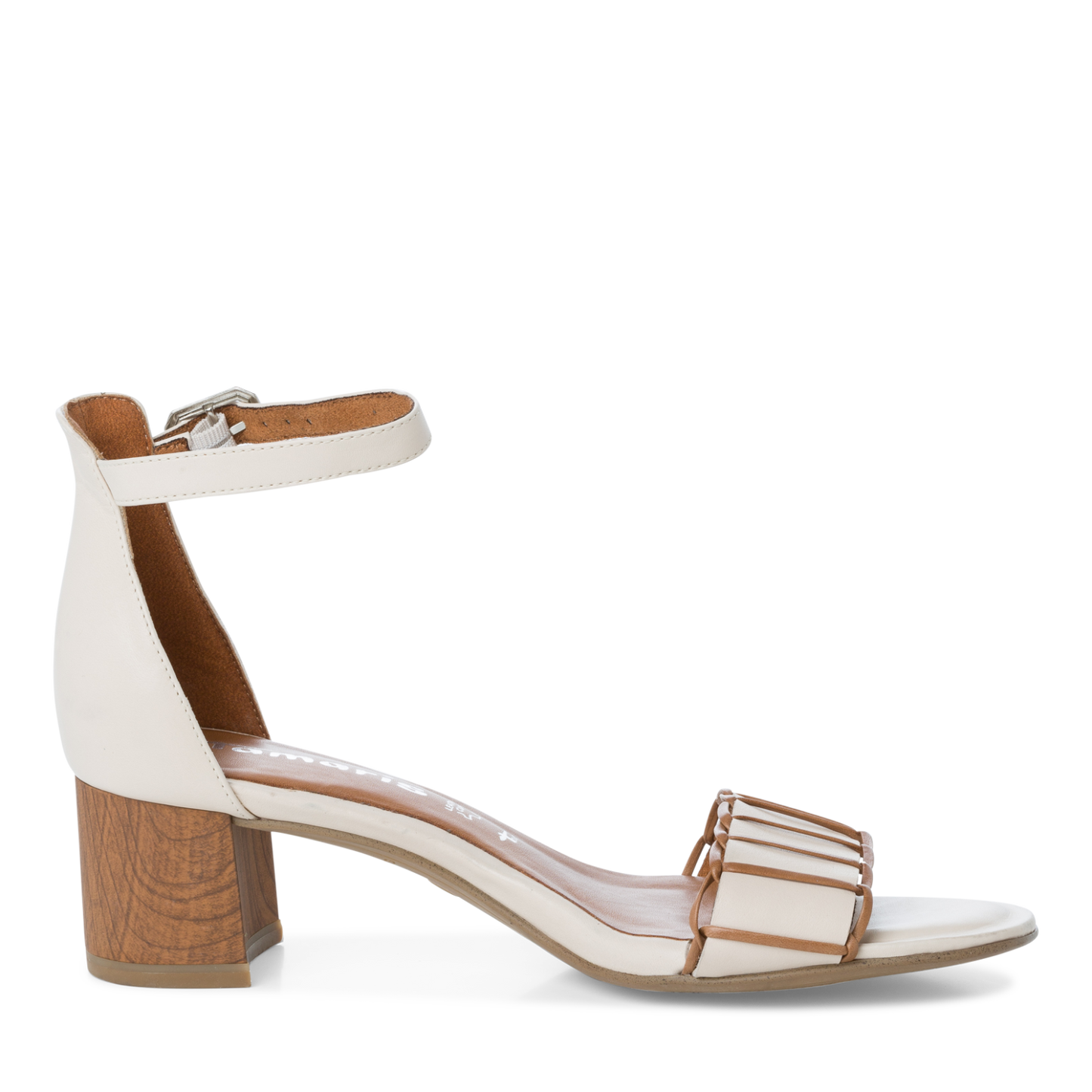 Witte aronskelk sandalen