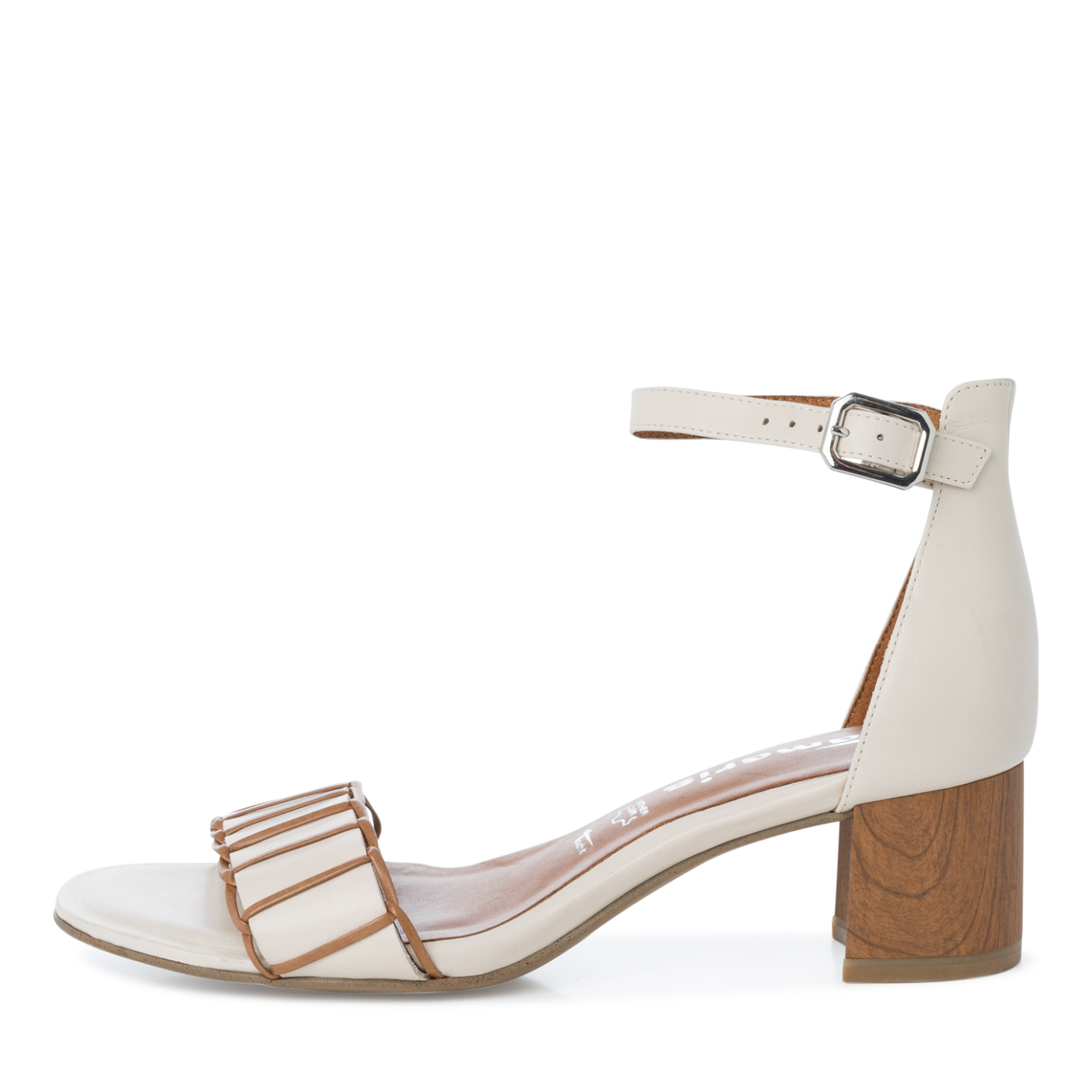 Witte aronskelk sandalen