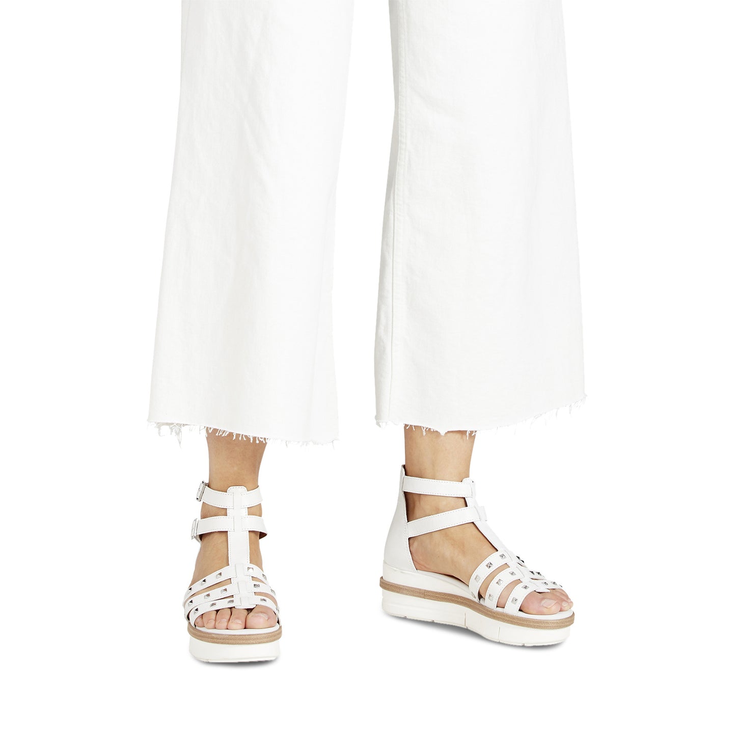Witte Rockhampton-sandalen