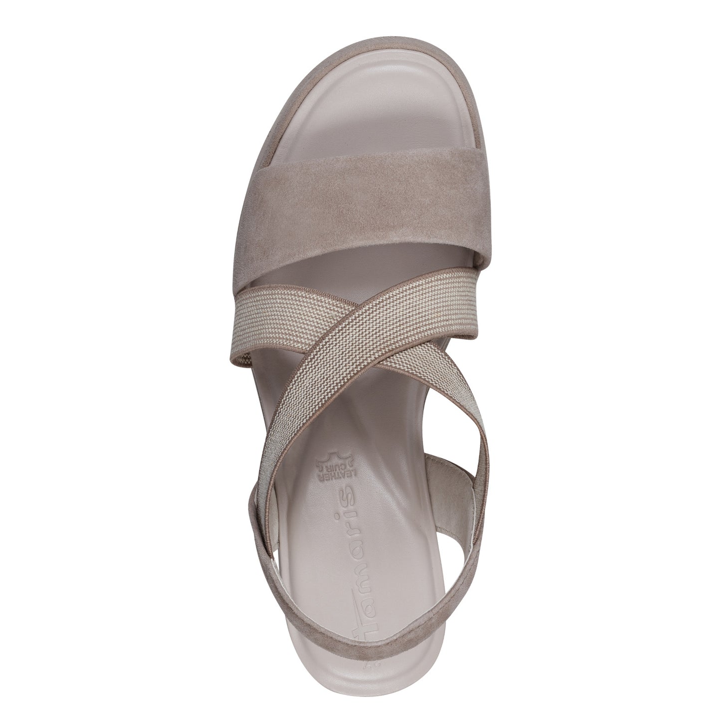 Taupe Victoret Sandalen