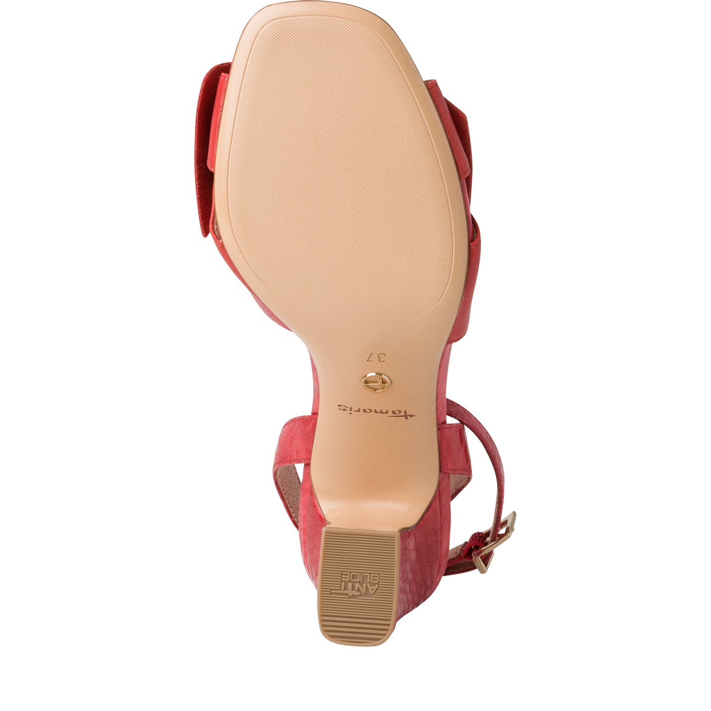 Rode Toowomba-sandalen