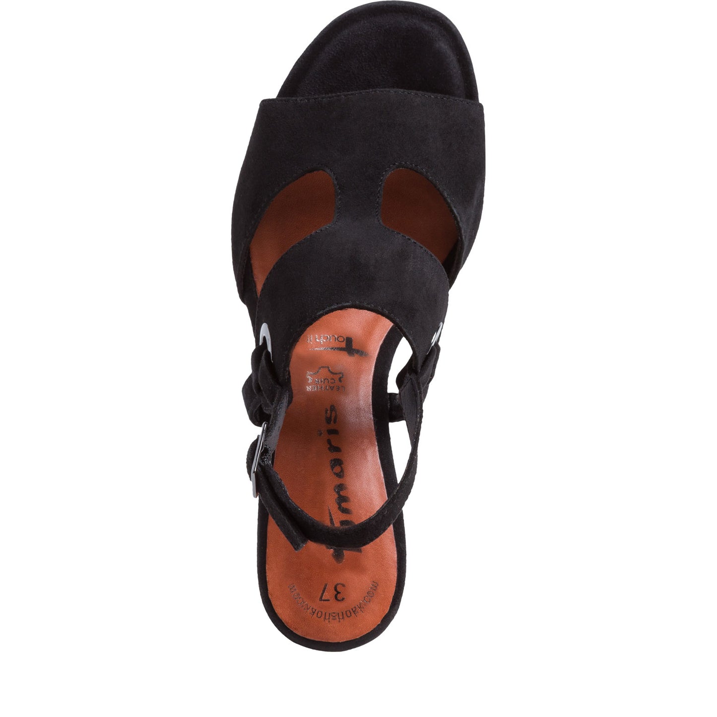 Zwarte Perth-sandalen