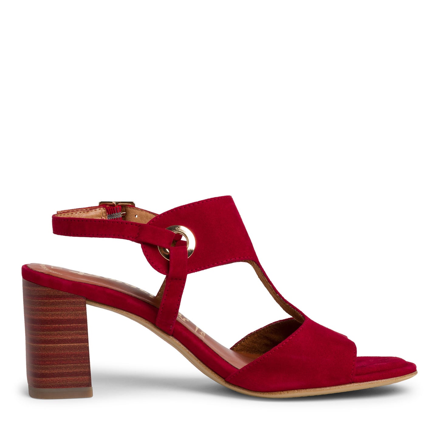 Rode Perth-sandalen