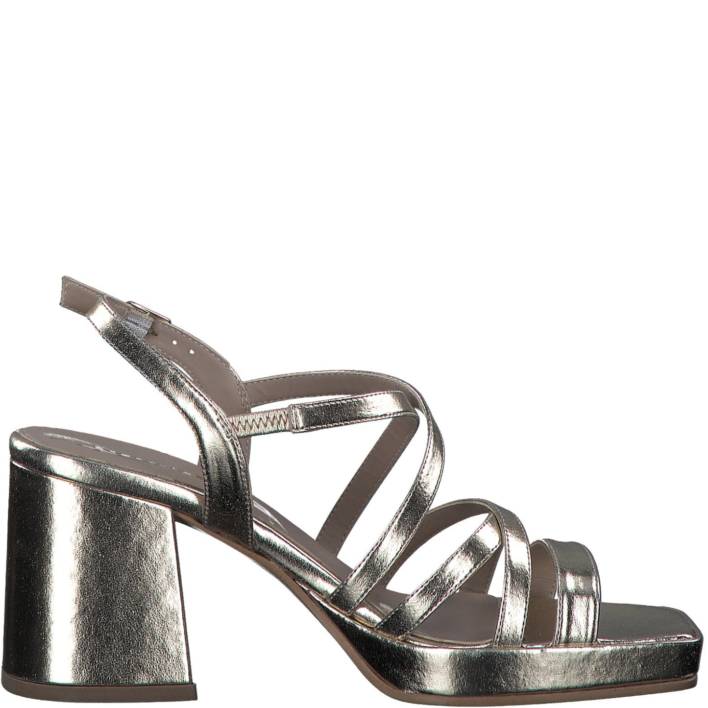 Sandalen met gouden rendieren
