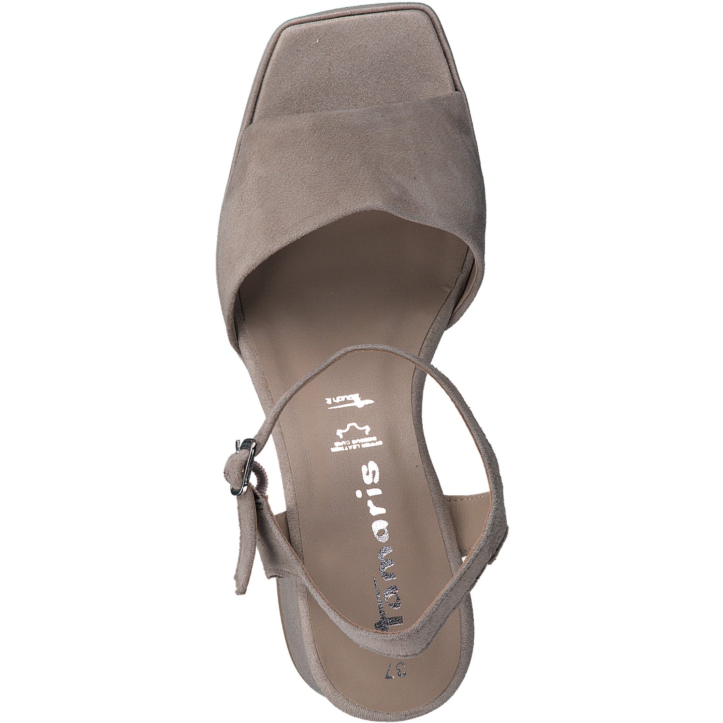 Beige cavalaire sandalen