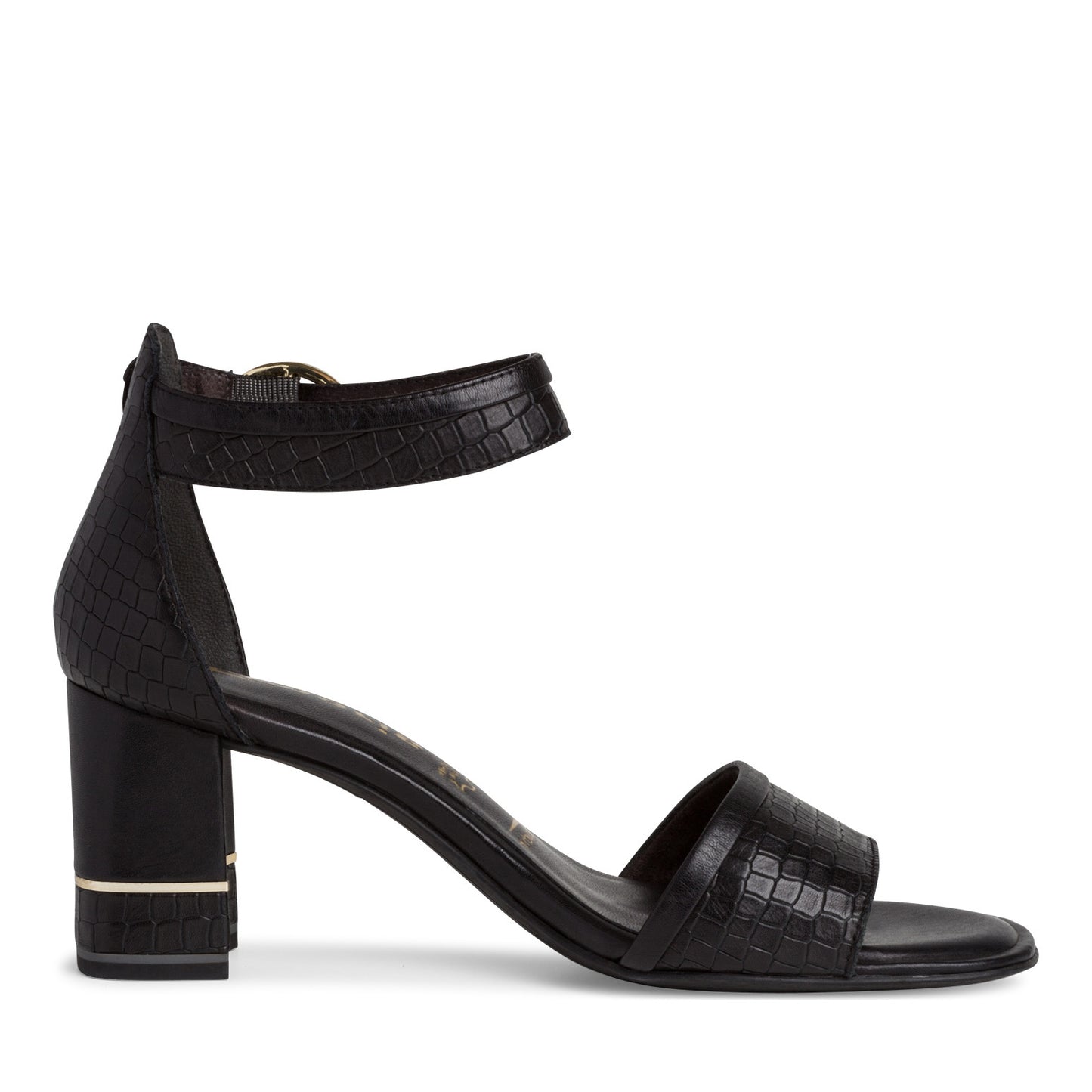 Zwarte Pretoria-sandalen