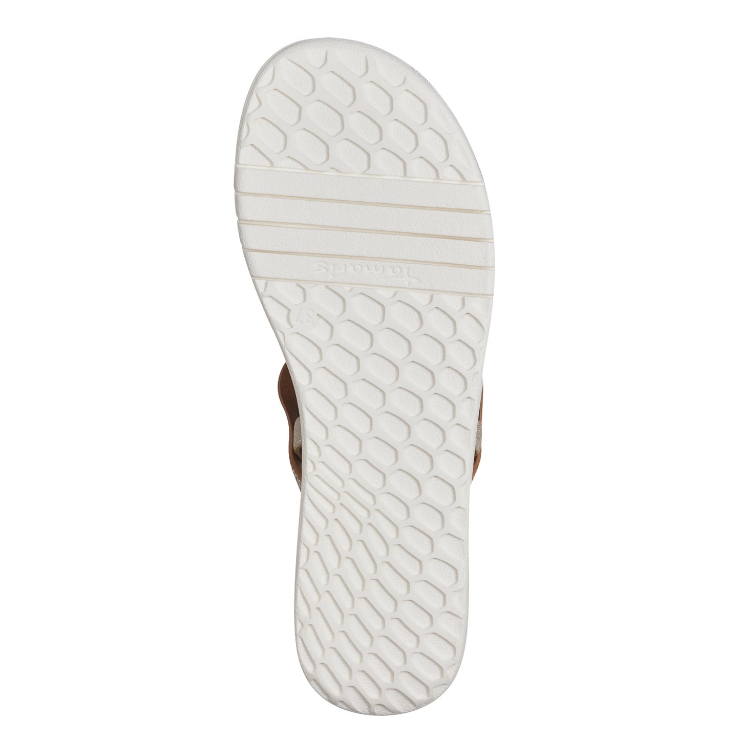 Beige Mimosa-Sandalen