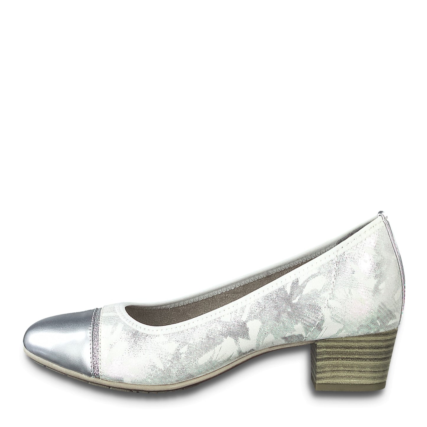 Zilveren Vaticaanse Pumps