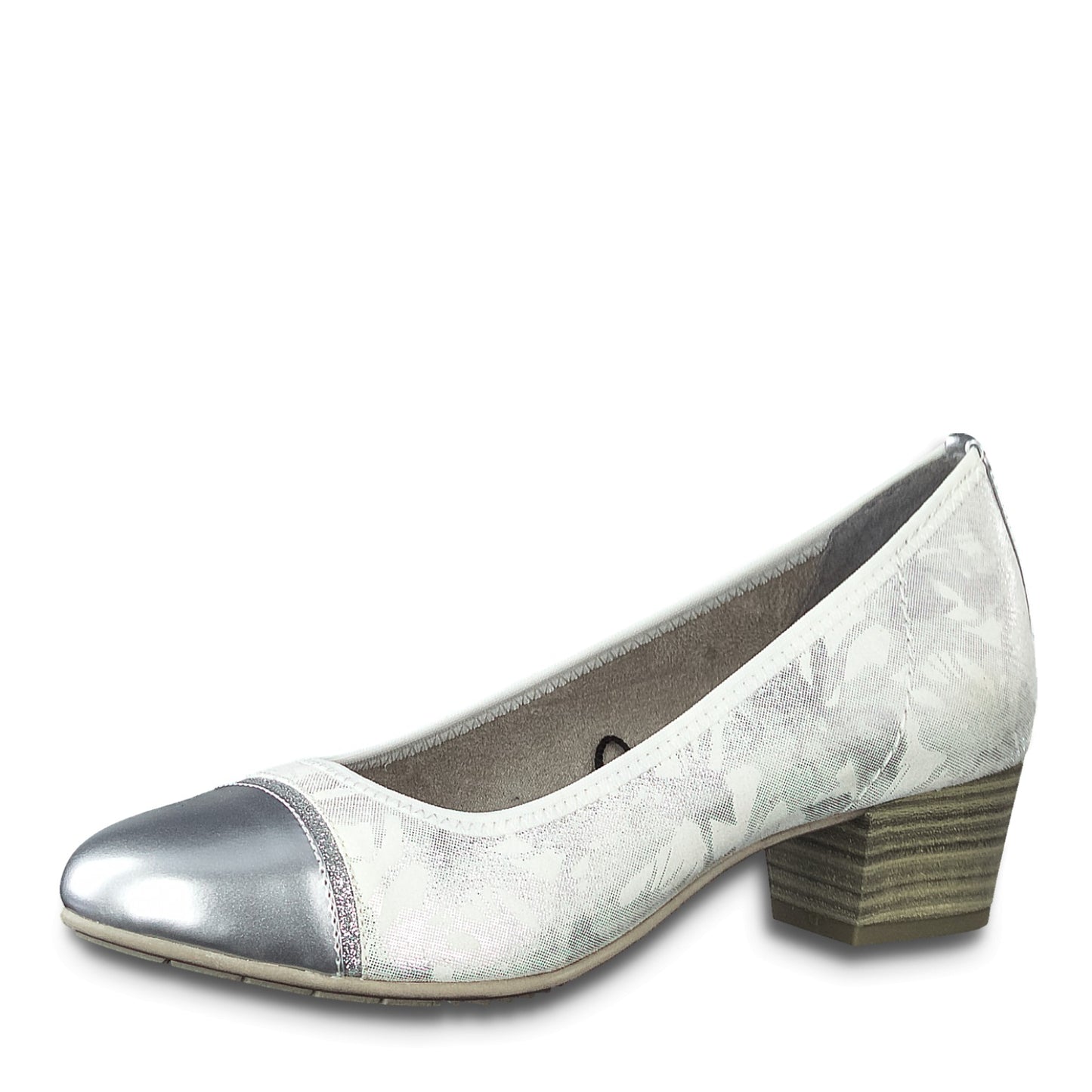 Zilveren Vaticaanse Pumps