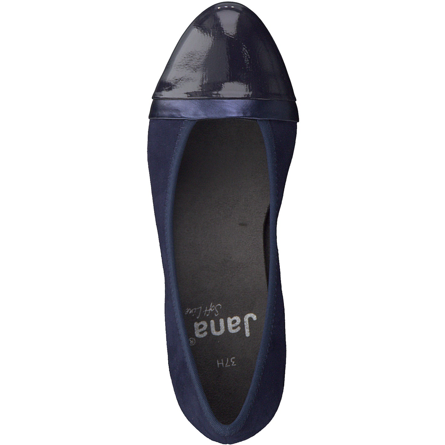 Blauwe Martinez-pumps