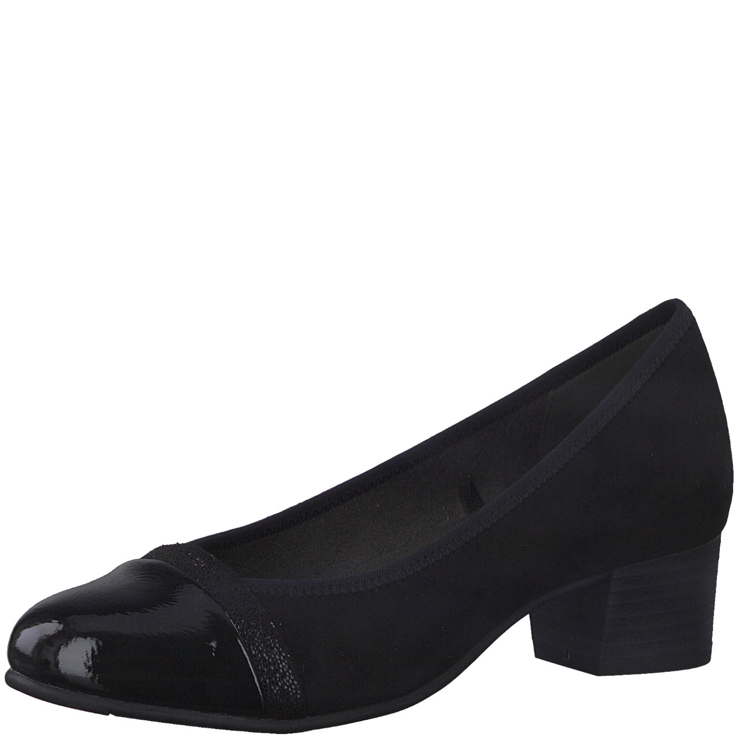 Escarpins 22366 noir Nouvelle collection automne hiver 2024 Marque Jana Chaussures femmes Magasin Jeanmart Grivegnée Ans Namur